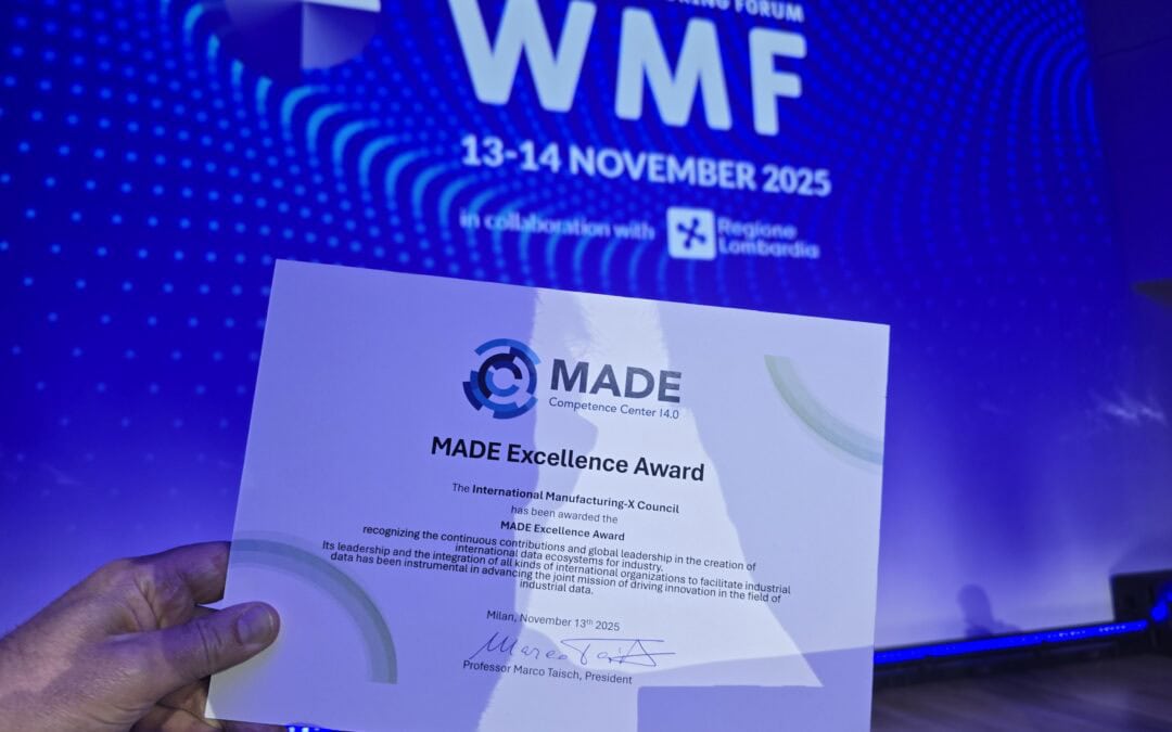 Excellence Award for IMXC’s Work on International Data Ecosystems